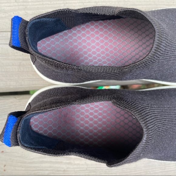 Rothy’s The Chelsea Merino Wool Espresso knit sneaker boots size 8 - Picture 12 of 16